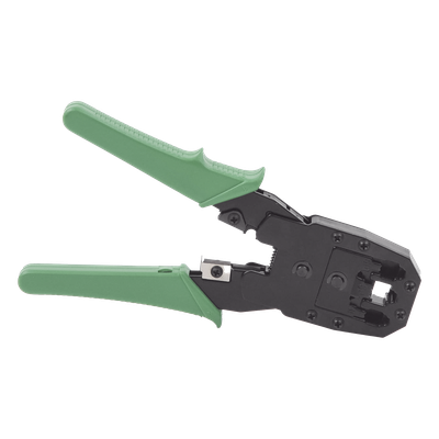 Pinzas Ponchadoras / RJ11-RJ12-RJ45 / Cat5e-Cat6-Cat6a / 4-6-8 Conductores / Corte y Pelado Integrados