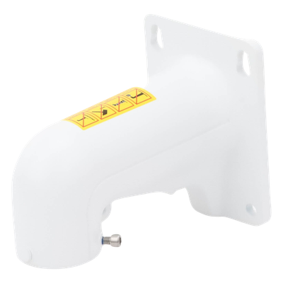 Soporte de Pared para Domo PTZ / Brazo Corto / Interior y Exterior / IP66 / Aluminio / 4" (Pulgadas)