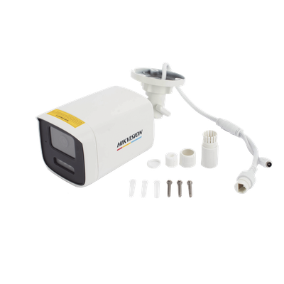 Cámara Bala IP / 6 Megapixel / Dual Light 50 m (164 ft) / ColorVu 3.0 / WDR 120 dB / IP67 / PoE