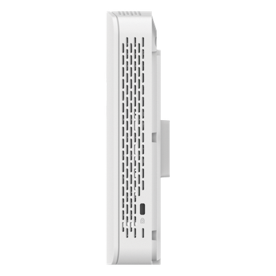 Punto de Acceso Wi-Fi 6 / Diseño para Pared / 3 Puertos Gigabit / PoE Passthrough / Doble Banda 2.4 y 5 GHz / Hasta 2.5 Gbps / Radio IoT Integrado