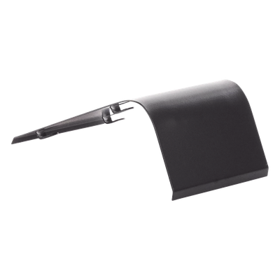 Bajada para Cable / 100 mm de Ancho / Acero Galvanizado G60 Calibre 18 (1.2 mm) / Recubrimiento Epóxico Negro / Sin Tornillería Adicional