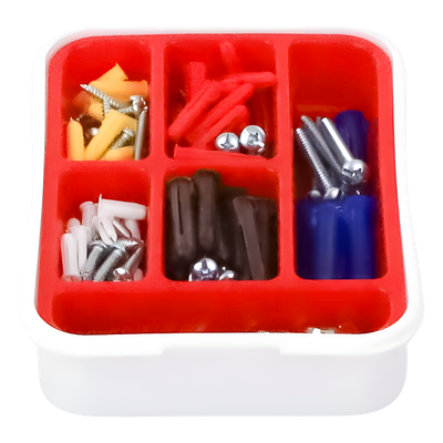 Kit de Fijación en Concreto / Doble Expansión 4 Direcciones / 104 Piezas / Guía Incluida / Anti-Giro