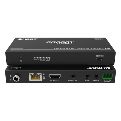 Extensor HDMI / 4K2K@60Hz / HDR 4:4:4 / HDBaseT / 120m-150m / Audio L/R / HDCP 2.2 / IR Bidireccional