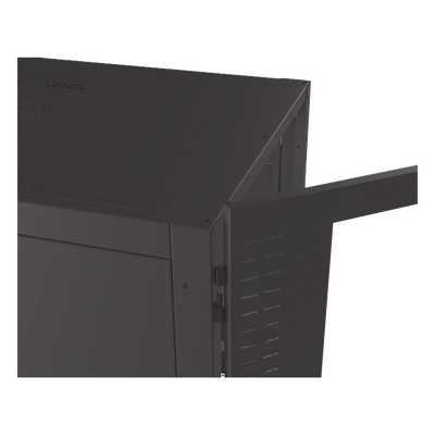 Gabinete Rack 19" / 42UR / 800 x 1000 mm / Acero / Carga 1268 kg / Puerta con Cristal Templado