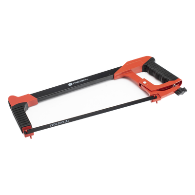 Arco de Segueta / Aluminio Ligero / 12 pulgadas (30.5 cm) / Tensión Ajustable / Mango Ergonómico / Incluye 1 Hoja