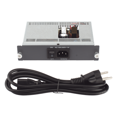 Fuente de Alimentación Redundante / Entrada 90~264 Vca / Salida +12 Vcc 6.25 A / Protección Dual / Para OLT