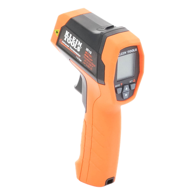 Termómetro Infrarrojo / Doble Láser / IR y Sonda Tipo K / Rango -40 a 650 °C (-40 a 1200 °F) / Resolución 20:1 / Emisividad Ajustable