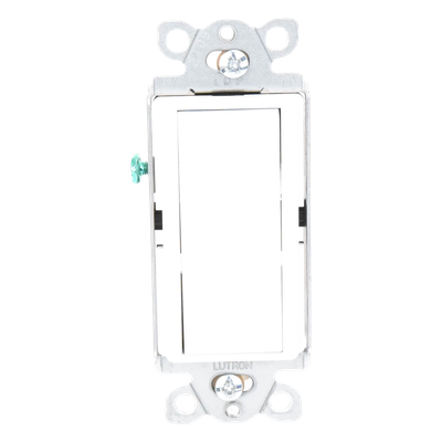 Interruptor de Pared Unipolar / 15 A / 120/277 V / Accionamiento Paleta / Acabado Snow Satinado