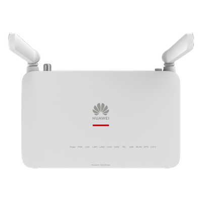 ONT GPON / WiFi 6 / 4x GE / 1x POTS / 1x CATV / SC/APC / Dual Band / 2x 5 dBi