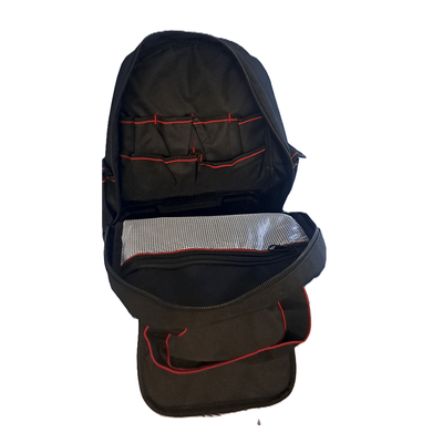 Mochila para Herramientas / 15 Bolsillos / 41x17.5x33 cm / 16.1x6.9x13.0 in / Poliéster 1680D Oxford