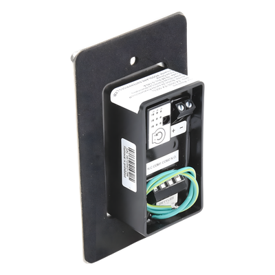 Botón de Salida Piezoeléctrico / Temporizador 1-60 s / LED Configurable / IP65 / 24V DC / Acero Anticorrosivo