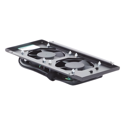 Kit de Ventiladores para Gabinete / 2 Unidades / 122 CFM Total / 120 Vca / Cable 2 m (6.6 ft) / Montaje Completo