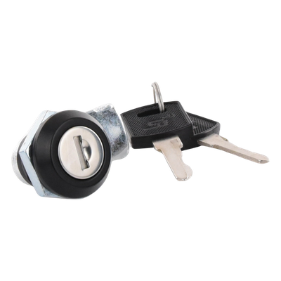 Cerradura con Paleta Metálica / 2 Llaves de Seguridad / Acero / Gabinetes 0-600 mm (0-1.97 ft) / Llave Maestra / Compatible Poliéster