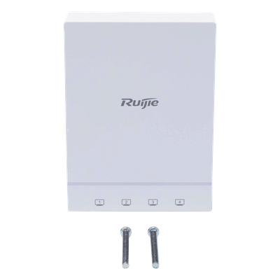 Punto de Acceso Wi-Fi 6 / Hasta 1.7 Gbps / Doble Banda 2.4+5 GHz / 2x2 MU-MIMO / 4 LAN + 1 WAN PoE / Montaje en Pared