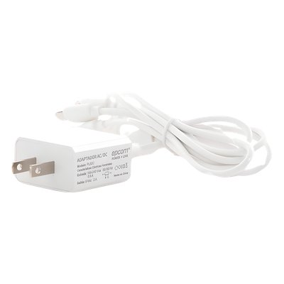 Cargador de Pared USB / 3 Puertos / Salida 5 Vcc 2 A / Cable Extensor 1.2 m (3.9 ft) / Entrada Universal 100-240 Vca / Multi-conector
