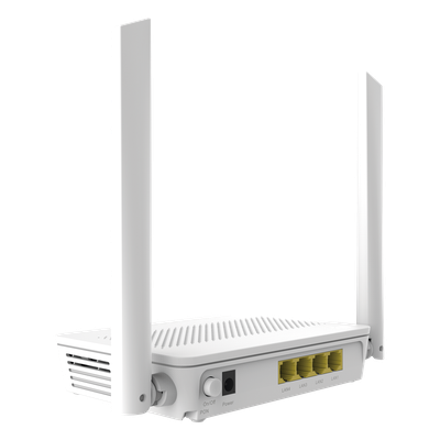 ONT GPON / Wi-Fi 5 Doble Banda / 4 Puertos LAN (2GE + 2FE) / 2 Antenas 7 dBi / Hasta 867 Mbps
