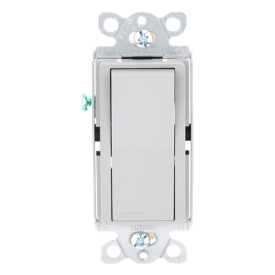 Interruptor de Pared / Un Polo / Paleta Grande / 15 A / 120/277 V / Cargas Generales y Motor / Sin Atenuación