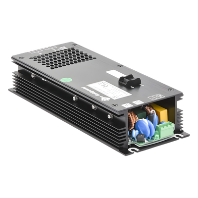 Fuente de Poder Conmutada / Entrada 100-240 VCA / Doble Salida 28 Vcc 10 A y 9 Vcc 8 A / 240 x 50 x 87 mm / 0.79 x 0.16 x 0.29 ft