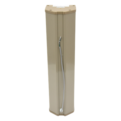 Altavoz de Columna Exterior / IP66 / 45W / Línea 70V/100V / 4x4' + 1x2.5' / Dos Vías