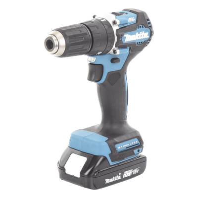 Taladro Rotomartillo Inalámbrico / 18V / 1,700 RPM / 40 N.m / Mandril 13 mm (1/2') / Motor Sin Escobillas / 2 Baterías 1.5 Ah