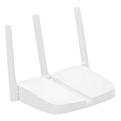 Router Inalámbrico N / Wi-Fi 2.4 GHz 300 Mbps / 4 Modos de Operación / 3 Antenas 5 dBi / 1 WAN + 3 LAN 10/100 Mbps / IPv6 e IPTV