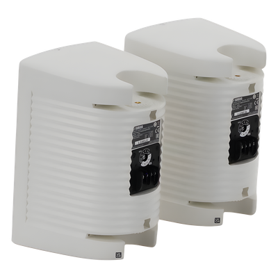 Altavoz de Montaje en Pared / 2 Vías / Woofer 4 in / Tweeter 1 in / IPX3 / 8 Ohms / 70/100V / Color Blanco / Par