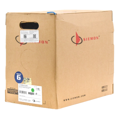 Bobina de Cable UTP / Cat6 / 23 AWG / 4 Pares / CMR / 305 m (1000 pies) / Reelex