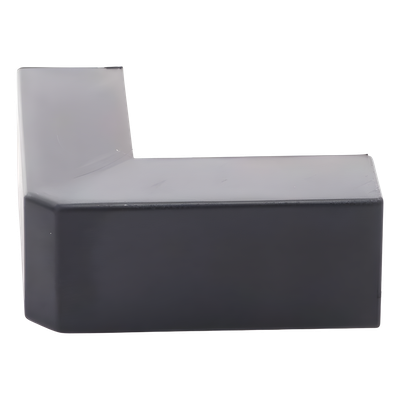 Esquinero Exterior / PVC Autoxtinguible / Negro / Para Canaleta TMK-1720-N-CC