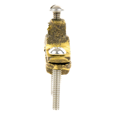Conector Tubo a Cable / Bronce 100% / Tubo hasta 1 1/4 in (31.75 mm) / Cable 4 AWG / Aterrizaje Torres TZ / Sin Soldadura