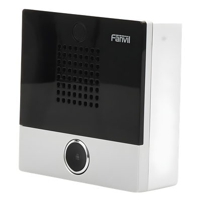 Intercomunicador IP / PoE / 2 Líneas SIP / 1 Relevador / 1 Puerto Entrada / IP54 / Montaje Pared
