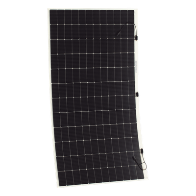 Módulo Solar Flexible / 520 W / 22.8% Eficiencia / IP68 / Radio Curvatura 0.5 m (1.64 ft) / Resistencia 5400 Pa