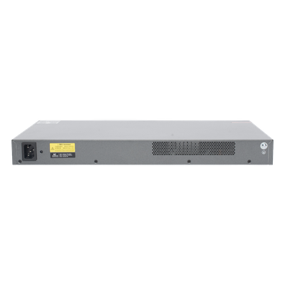 Switch PoE+ / 24 Puertos Gigabit / 4 Uplink SFP 2.5G / 370W PoE / 68 Gbps / 10 kV Surge / 1.72 in