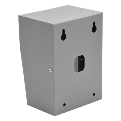 Cubierta Protectora Industrial / Acero Calibre 18 / Pintura Electrostática Gris / 1.38 kg / Montaje en Poste Tubular