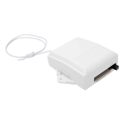 Receptor Inalámbrico / 433 MHz / 2 Controles Remotos / 2 Salidas Relay / Bus de Datos / Compatible Múltiples Paneles