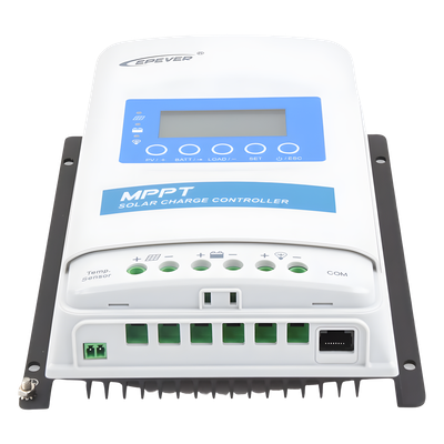 Controlador Solar MPPT / 30A / 12/24V / Voc 100V / RS-485 / Baterías Litio / IP32