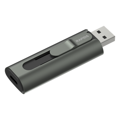 Memoria USB SSD / 256 GB / Dual USB-C y USB-A / 1000 MB/s Lectura y Escritura / OTG / 17.5 g
