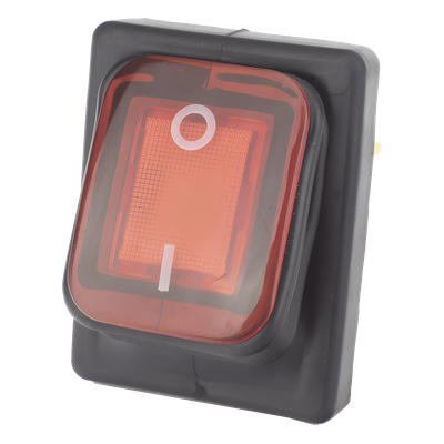 Interruptor Industrial con LED / IP65 / Contactos NO-COM-NC / Operación -40°C a 125°C / 12/24 VCC / 30A