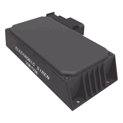 Sirena compacta para motocicleta / 100 W / 112.3 dBA a 3.5 m / IP67 / 3 tonos + reserva