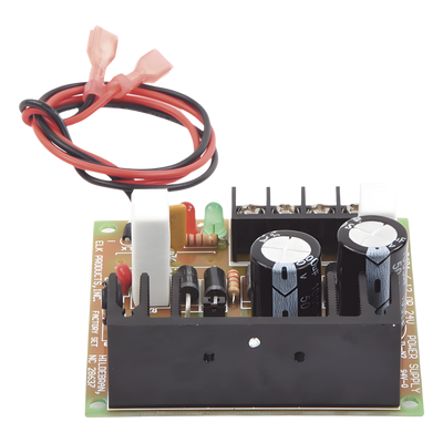 Fuente de Poder / Salida Ajustable 6/12/24 Vcc / Cargador Baterías 1.2-10 Ah / Protección Sobrecarga Autoreseteable / Indicadores LED CA/CD / Diseño Modular