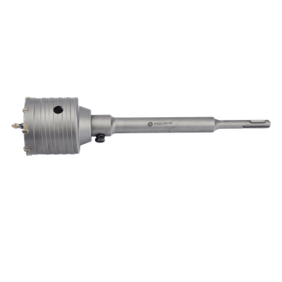 Broca Pasamuros SDS / 65 mm / Extensión 220 mm / Triple Filo / Carburo de Cobalto / Concreto