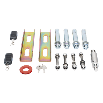 Barrera Vehicular / Brazo Articulado 4 m (13.1 ft) / Apertura 3 s / 150 Ciclos/Hora / Encoder Electrónico / Corona Semaforizada