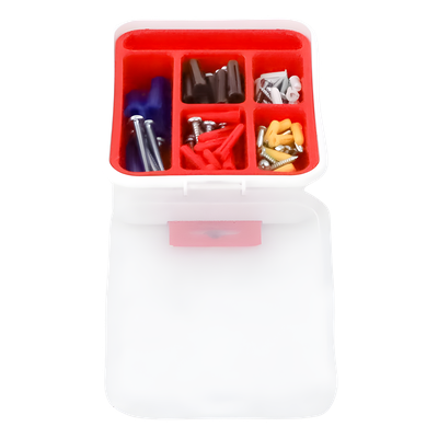 Kit de Fijación en Concreto / Doble Expansión 4 Direcciones / 104 Piezas / Guía Incluida / Anti-Giro