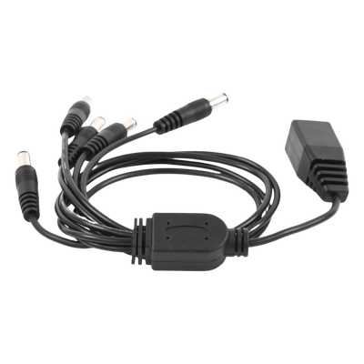 Cable de Distribución de Alimentación / 5 Vías / 4 Cámaras TurboHD / 12 VCC / 500 mA por Canal / Conector Plug 2.5'