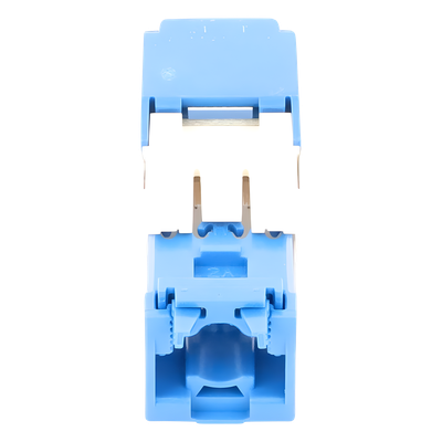 Conector Jack RJ45 / Cat 6A / Mini-Com TG / Sin Herramienta Impacto / 10GBase-T / 150m (492 pies) / Azul