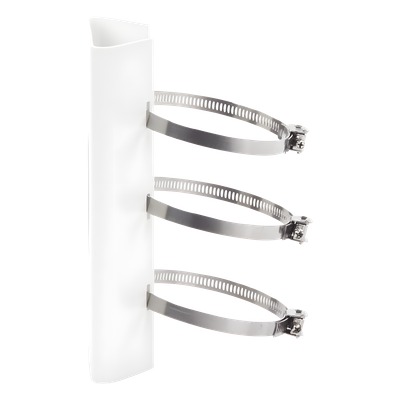 Montaje para Poste / Cámaras Domo y Bala / Acero Inoxidable / 12 Modelos Compatibles / 250 x 127 x 46 mm / 1.2 kg