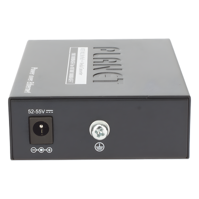 Convertidor de Medios PoE++ / 1x RJ45 Gigabit / 1x SFP 100/1000BASE-X / 60W 802.3bt / Cat5e/6 4-Pares