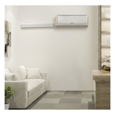 Kit de Canaletas para Aire Acondicionado / 11 Piezas / PVC Rígido / Interior y Exterior / 1 m (3.28 ft) de Longitud / -20°C a 75°C