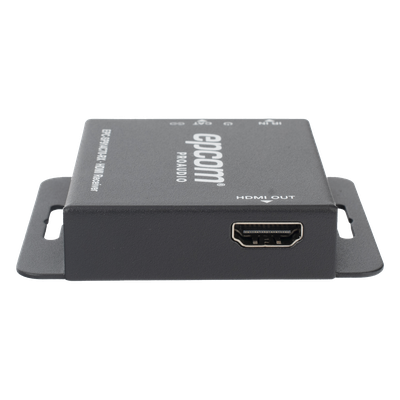 Splitter HDMI 1x4 / 4K@30Hz 4:4:4 / 1080p@60Hz / Extensión 40 m (131.2 ft) Cat6 / PoC / HDCP 1.4
