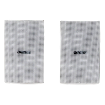 Altavoz de Montaje en Pared / 2 Vías / Woofer 4 in / Tweeter 1 in / IPX3 / 8 Ohms / 70/100V / Color Blanco / Par