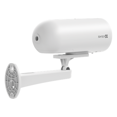 Cámara Bala IP / 3 Megapixel (2K) / Color Night Vision 20 m (65.6 ft) / IR 30 m (98.4 ft) / AI Detección Humana y Vehículos / PoE / IP67 / Audio Bidireccional / Luz y Sirena